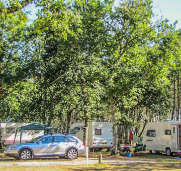 caravaning camping landes