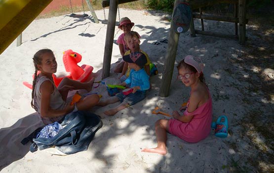 camping dans les Landes pour enfants