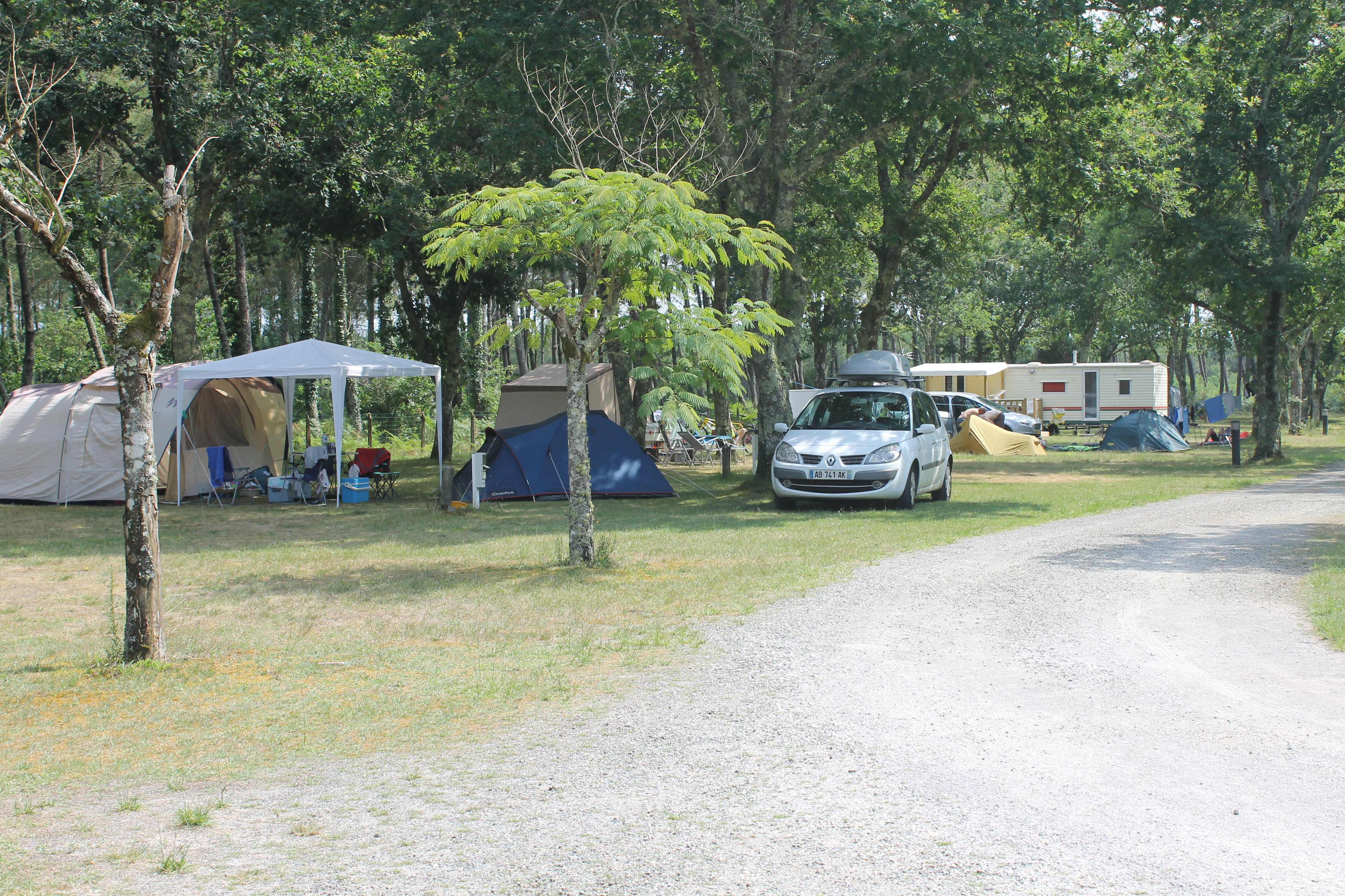 camping landes nature emplacements