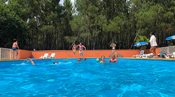 locations dans un camping avec piscine dans les Landes