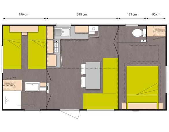 plan de location famille dans les landes