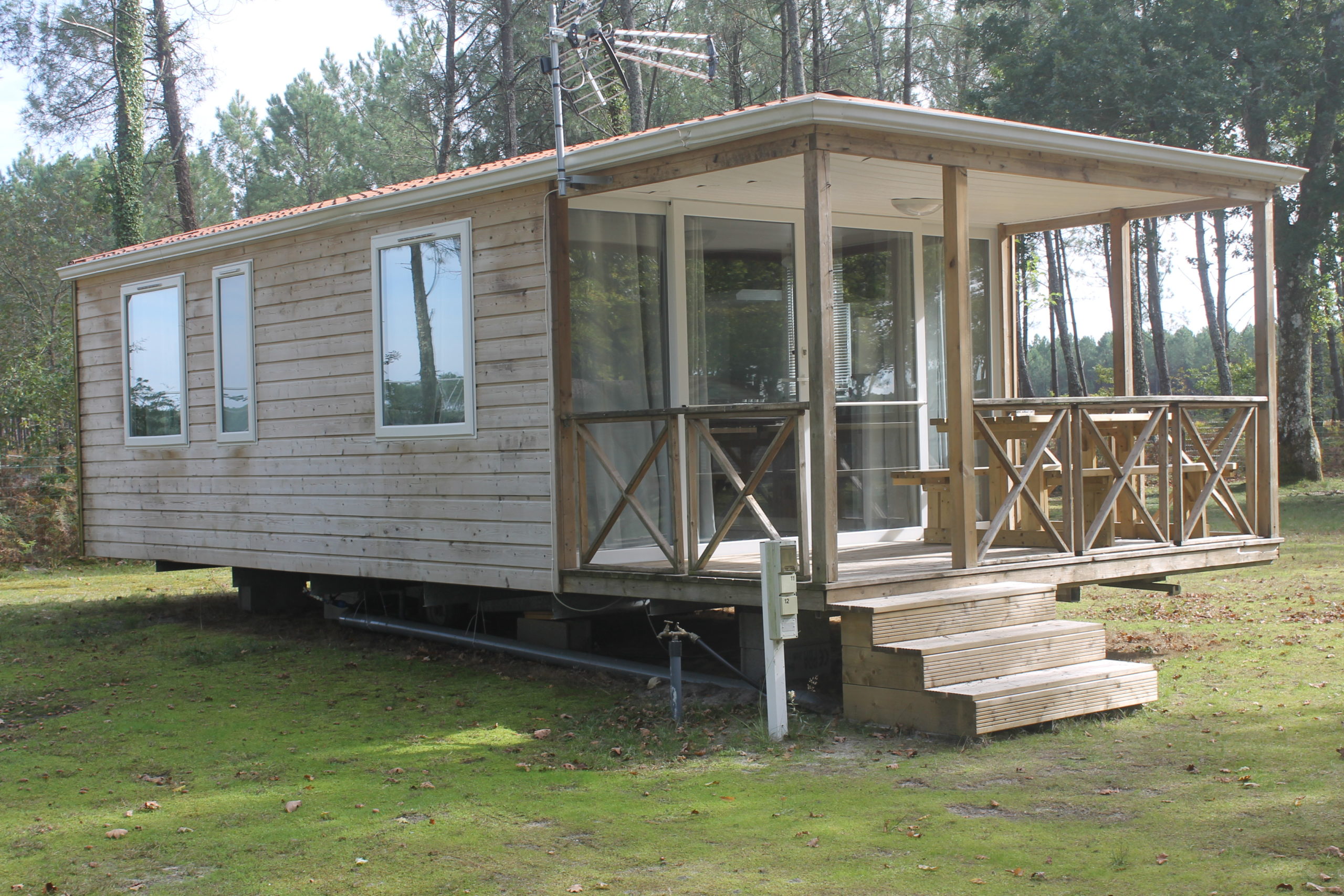 location mobil-home landes