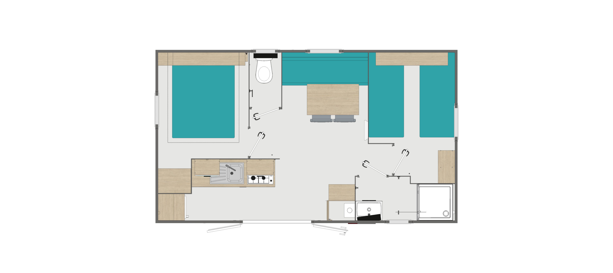 plan mobil-home callune