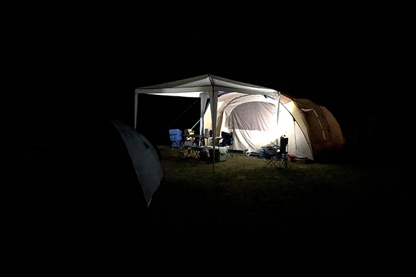 camping emplacement nuit