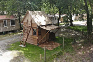 vue aerienne bivouac